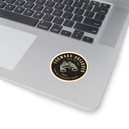 If I can See You (USMC) Sticker