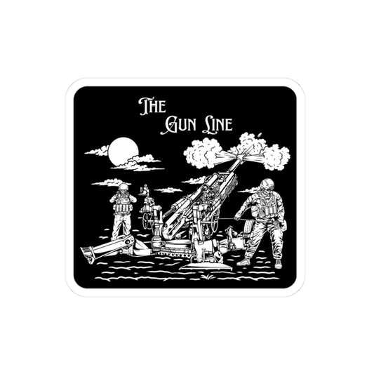 The Gun Line Sticker