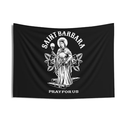 Saint Barbara, Pray For Us Flag