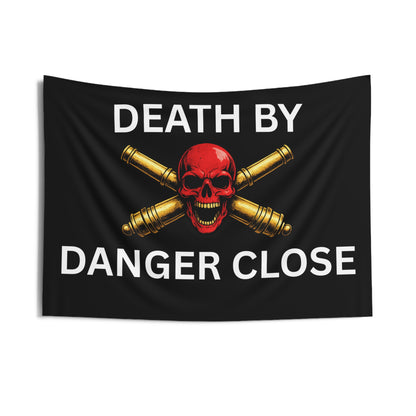 Death By Danger Close Flag