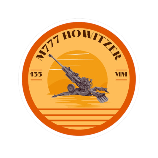 M777 Howitzer Sticker